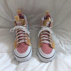Multi-color Sk8-Hi Vans